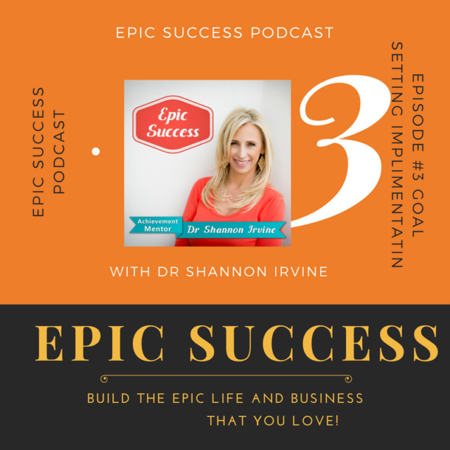 Epic Success -12 Step Goal Setting IMPLEMENTATION – 003