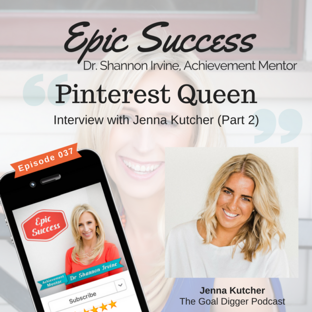#️⃣????️Pinterest and Podcasting: Interview with Jenna Kutcher Part 2