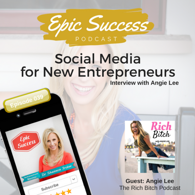 #️⃣ ????️ Social Media for New Entrepreneurs: Interview with Angie Lee Part 2