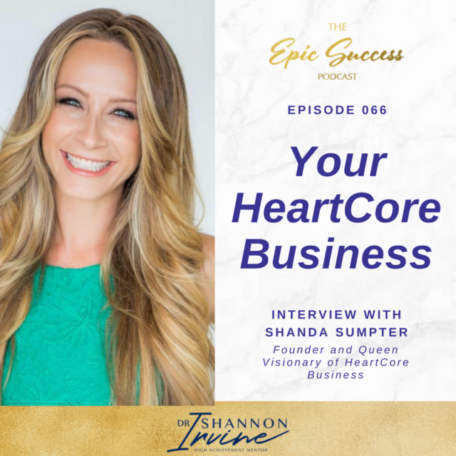 Your HeartCore Business: Interview with Shanda Sumpter