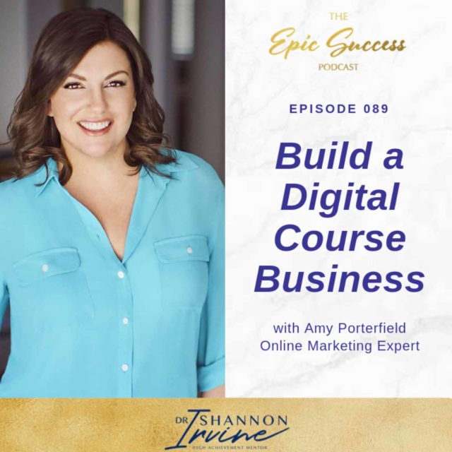 Build a Digital Course Business with Amy Porterfield Online Marketing Expert